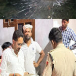INLD convoy pelted with stones during campaigning in Sonipat, vehicle damaged