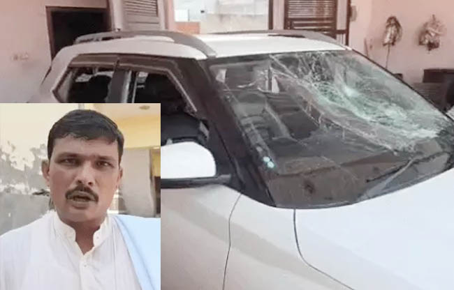 Sarpanch's husband attacked in broad daylight in Sonipat over Panchayat land dispute