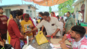 Sonipat: A wave of devotion surged at Satkumbha Dham on Jyeshtha Purnima.