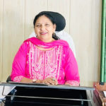 Sonepat Teacher Dinesh Kumari took charge of Motilal Nehru Sports School, Rai.