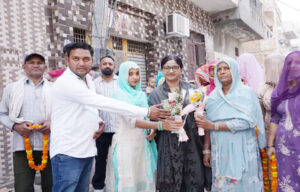 Sonipat Chairperson Rajni Virmani laid the foundation stone for development works.