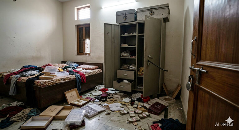 Lakhs of rupees in cash and jewellery stolen from a locked house in Sonipat