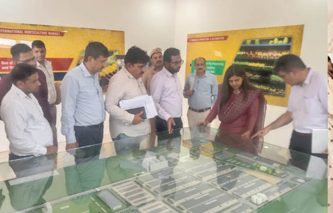 Sonipat Obstacles in the construction of International Horticulture Market should be removed soon Deputy Commissioner