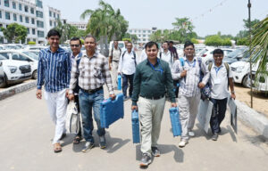 Sonipat Polling parties leave for municipal elections, preparations complete