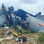 Air Force cargo plane crashes in Assam; catches fire while landing.