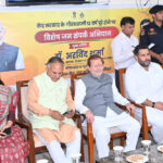 Sonipat: Minister inaugurated an exhibition on central government schemes.