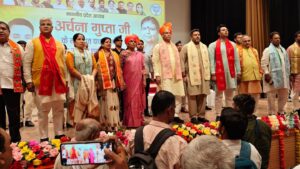 Grand welcome for BJP State President Dr. Archana Gupta in Sonipat; she stated that there is no dynastic politics in the BJP and that party workers are the organization's strength.