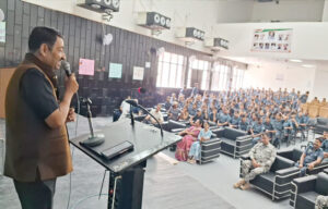 In Sonipat, Vice-Chancellor Ashok Kumar shared the keys to success in life with NCC cadets.