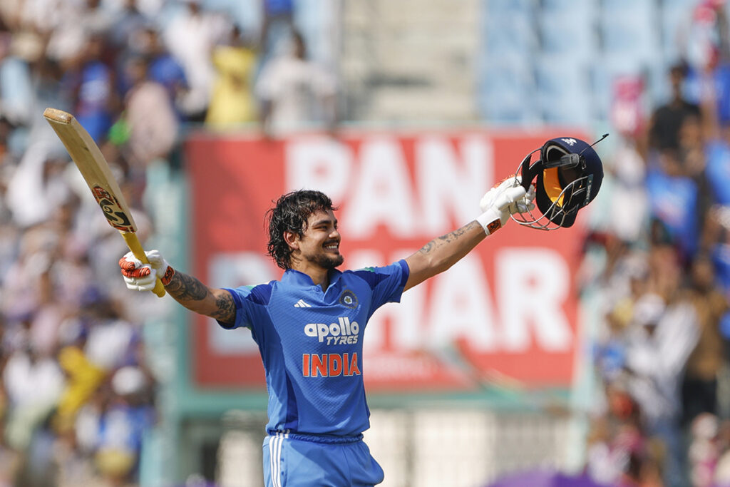 Ishan Kishan's explosive century; played a whirlwind knock of 125 runs against Afghanistan.