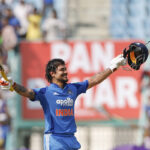 Ishan Kishan's explosive century; played a whirlwind knock of 125 runs against Afghanistan.