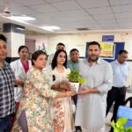 MLA Nikhil Madan listened to ‘Mann Ki Baat’ and also participated in Kabir Jayanti and the polio campaign.