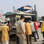 Major action by Sonipat Police: Illegal encroachments removed in the Singhu border area; the drive will continue.