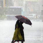 Monsoon arrives in Mumbai with a 12-day delay; heavy rains lash several states while the heatwave continues elsewhere.