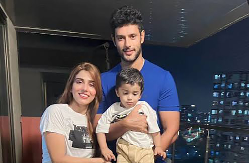 Shivam Dube's wife gets emotional on his birthday; prays for his success and a long life alongside a loving message.