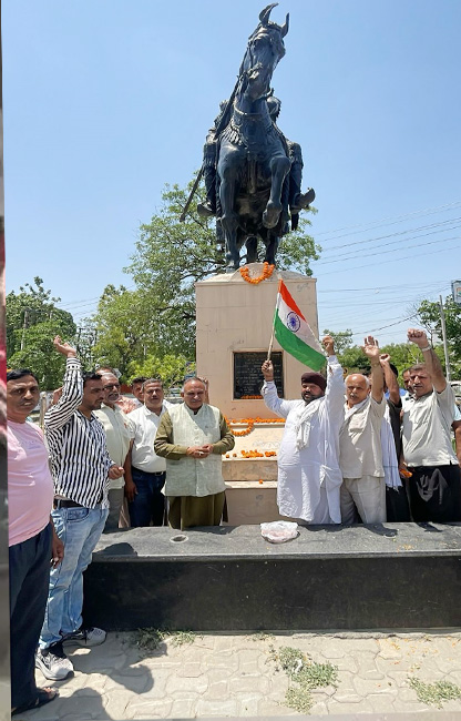 Sonipat: Maharana Pratap's ideology embodies the spirit of nation-building: Rajiv Jain