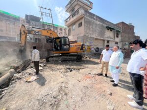 Incomplete work on Drain No. 6 resumes, aiming to be completed within two months