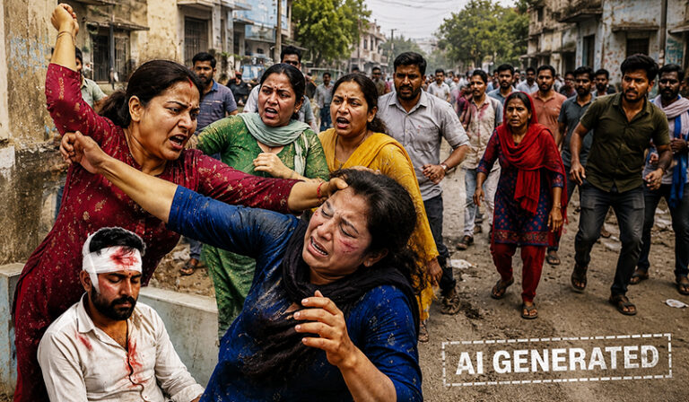 Allegations of assault and sexual harassment against women in Sonipat; four injured, including one man.
