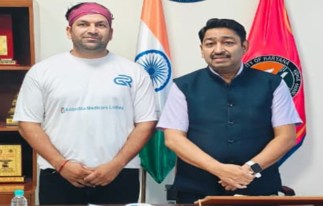 Sonipat Lakshman Award winner Shanish to represent India in South Korea.
