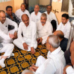 Sonipat Minister meets family of youth who died in Lucknow fire incident.