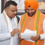 Sonipat Pradeep Sangwan met the Chief Minister and raised issues concerning the Baroda constituency.