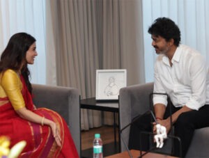 Samantha met Chief Minister Vijay; said the courage to bring about change is the hallmark of true leadership.
