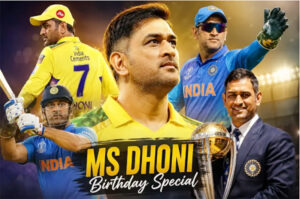 A unique initiative on Dhoni's 45th birthday: Fans donated blood and celebrated 'Captain Cool's' birthday through acts of service.