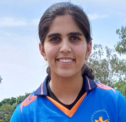 Aditi Sheoran from Dubheta, Sonipat, shines in Under-19 T20 cricket.