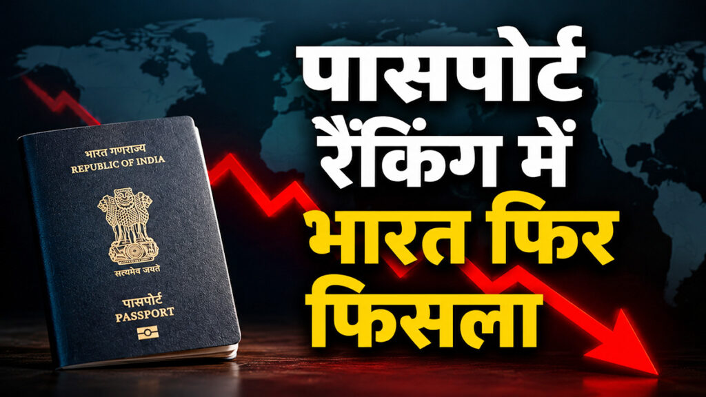 India slips again in passport rankings: Indian passport at 125th place; questions raised over the decline, and what will be the government's next strategy?