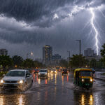Monsoon Mega-Alert: Warning of heavy rain, thunderstorms, and lightning across 11 states; winds to gust at 90 kmph.