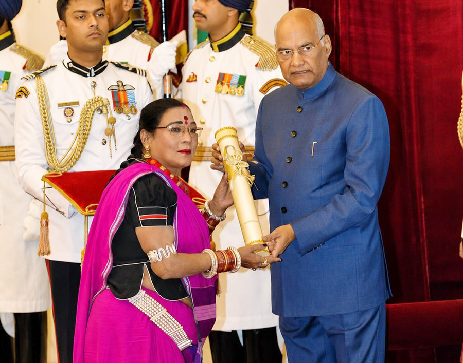 Padma Vibhushan Dr. Teejan Bai passes away; the immortal musical journey of Pandvani folk singing comes to a halt—an irreparable loss to Indian folk culture.