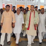 Pandit Baroli inspected railway stations ahead of the historic launch of the Sonipat hydrogen train.