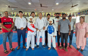 Sonipat: Wrestlers display their prowess in sports competition; winners felicitated.