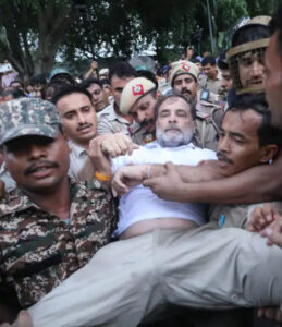 Rahul Gandhi detained from PM's residence; says, "I will fight the students' battle until my last breath."
