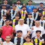 Sonipat 11 National Pencak Silat medalists felicitated.