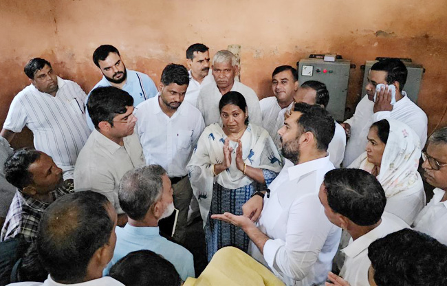 Sonipat Officials must resolve complaints regarding drinking water and sewerage, or face action MLA Nikhil Madan
