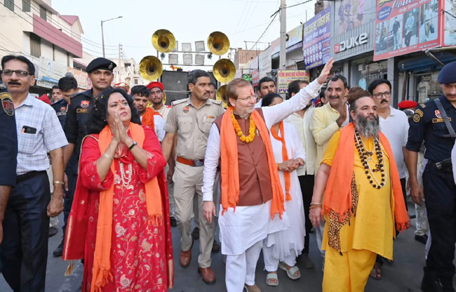 Sonipat The Shri Jagannath Rath Yatra is a magnificent festival of our Sanatan culture and faith Dr. Arvind Sharma.