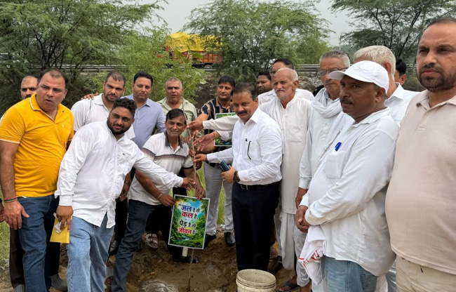 Sonipat Thousands of saplings planted; hundreds of citizens pledged to protect the environment.