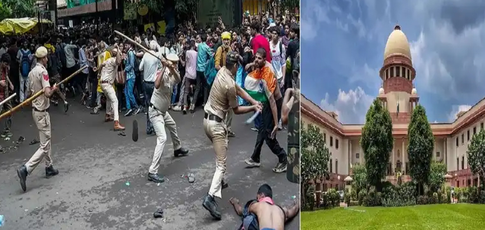 Supreme Court refuses immediate hearing on student protests; Chief Justice says, "No time to watch videos."