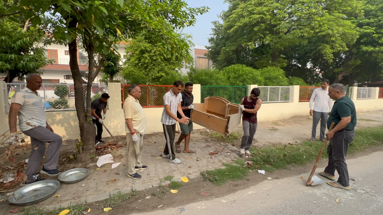 Swachh Prahari campaign started Sonipat will become clean by donating labor every Sunday