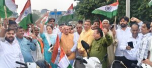 Sonipat: A wave of patriotism rises from Agrasen Chowk; the city resonates with the Tiranga Yatra.