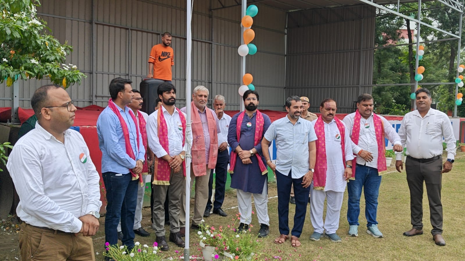 Grand Independence Day celebration at Purna Murti Global School; the entire campus steeped in the spirit of patriotism.