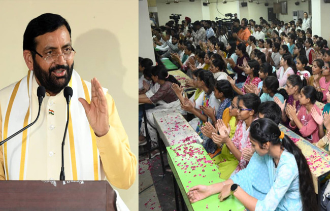 Sonipat: Chief Minister assures transparent recruitment, education, and amenities at 'Yuva Samvad' (Youth Dialogue).