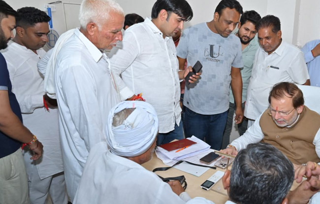 Sonipat: Congress is divided into factions and has no concern for the public: Dr. Arvind Sharma