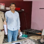 One person arrested with illegal bombs and firecrackers from a room in a residential area of ​​Sonipat.