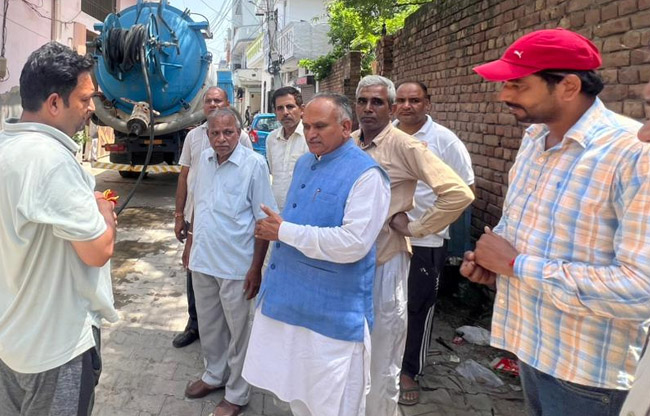 Sonipat: Pipelines to replace drains for resolving waterlogging; Mayor issues directives.