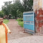 Sonipat: Gates and roofs of Tihar Baghdu and Dera Purbia schools in dilapidated condition.
