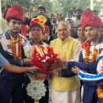 Sonipat: Players win five medals at the World Arnis Championship.