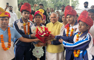Sonipat: Players win five medals at the World Arnis Championship.