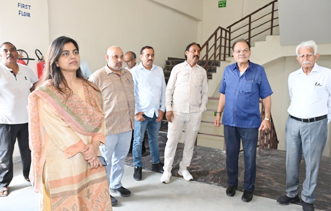 Sonipat: EVM warehouse security inspected; Deputy Commissioner issues strict directives.