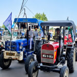 Farmers' tractor rally in Sonipat; demand for sugarcane price of ₹600.